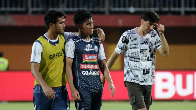 Pertandingan Berakhir dengan Kekalahan Arema